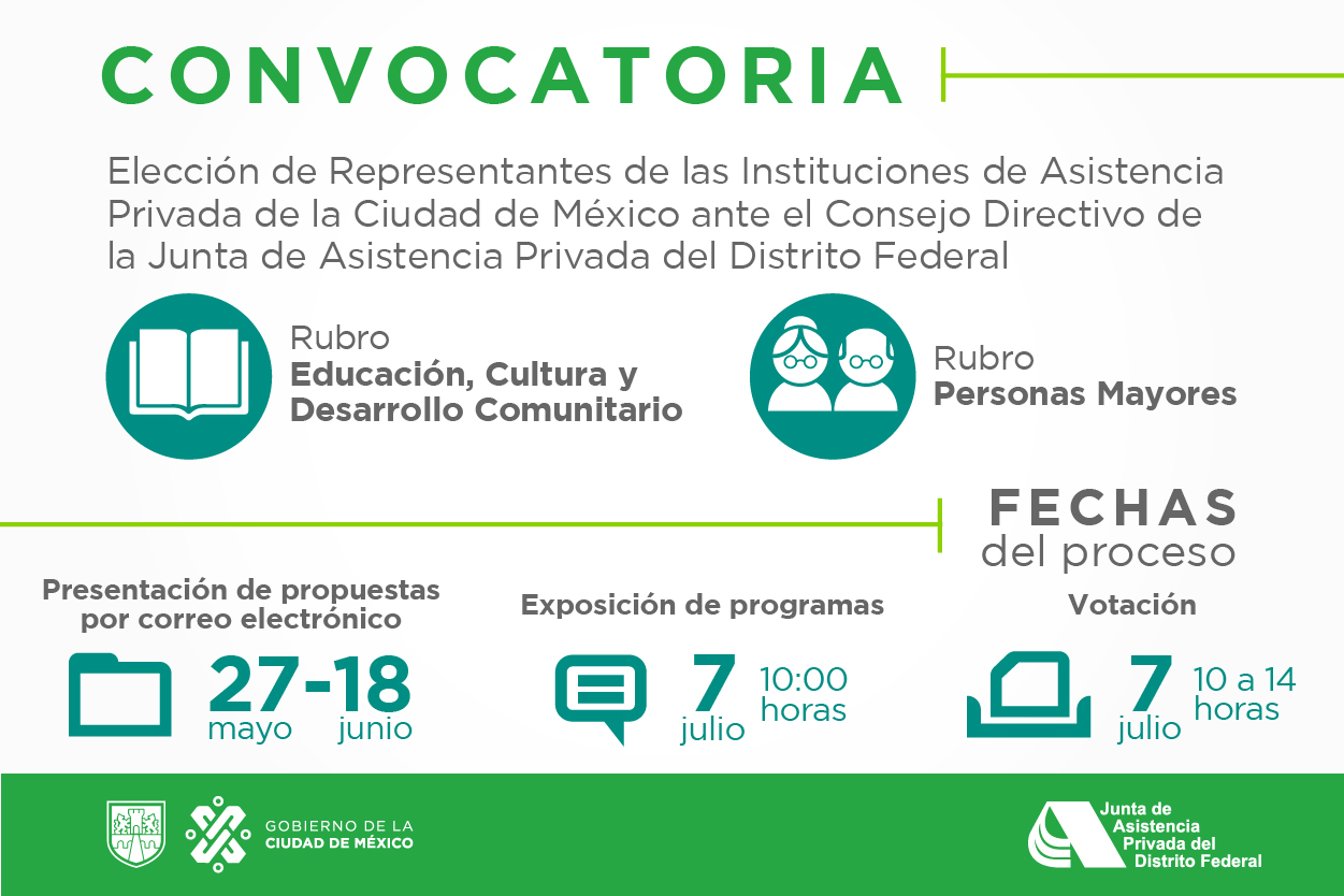 Información referente a la convocatoria