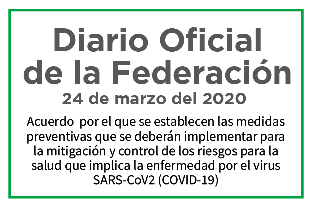 Diario Oficial de la federacion 24 de marzo del 2020