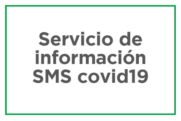 Servicio de información sms covid-19